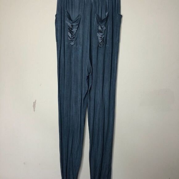 POL Sz M Jean Ripped Pocket Joggers - Picture 4 of 8